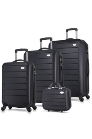 Ensemble de valises (4 pièces) - Noir