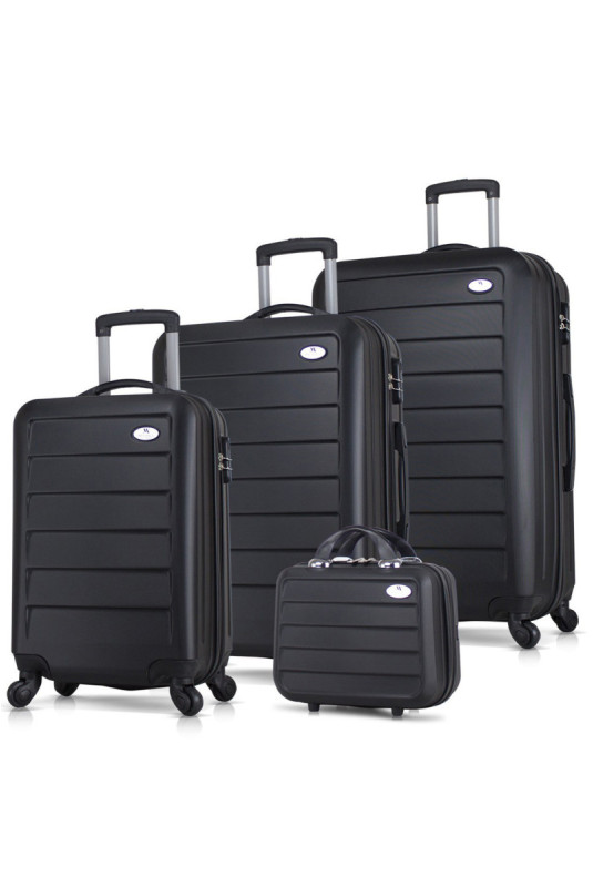 Ensemble de valises (4 pièces) - Noir
