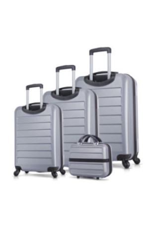 Ensemble de valises (4 pièces) - Gris