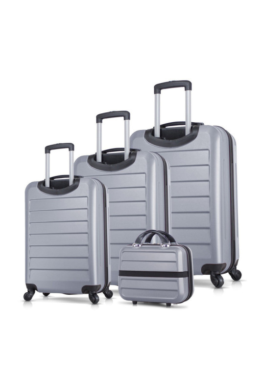 Ensemble de valises (4 pièces) - Gris