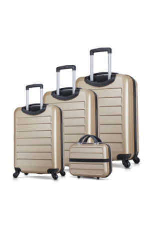 Ensemble de valises (4 pièces) - Or