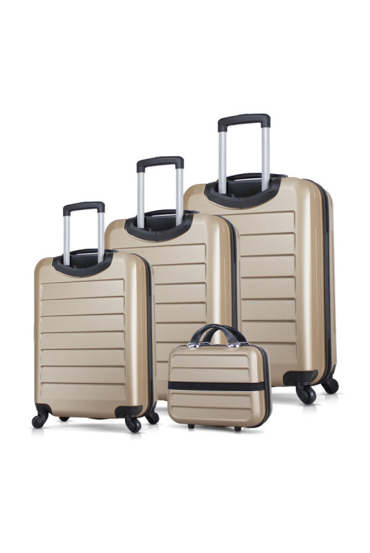 Ensemble de valises (4 pièces) - Or
