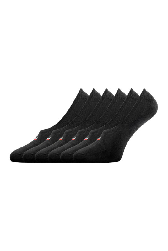 Lot de 6 paires de chaussettes invisibles Fila