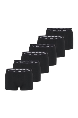 Lot de 6 boxers uni Fila