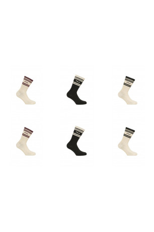 Lot de 6 chaussettes hautes Fila