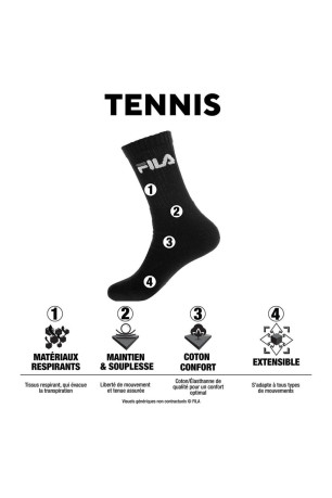 Chaussettes tennis Lot de 6 Fila