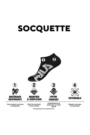 Lot de 6 socquettes uni Fila