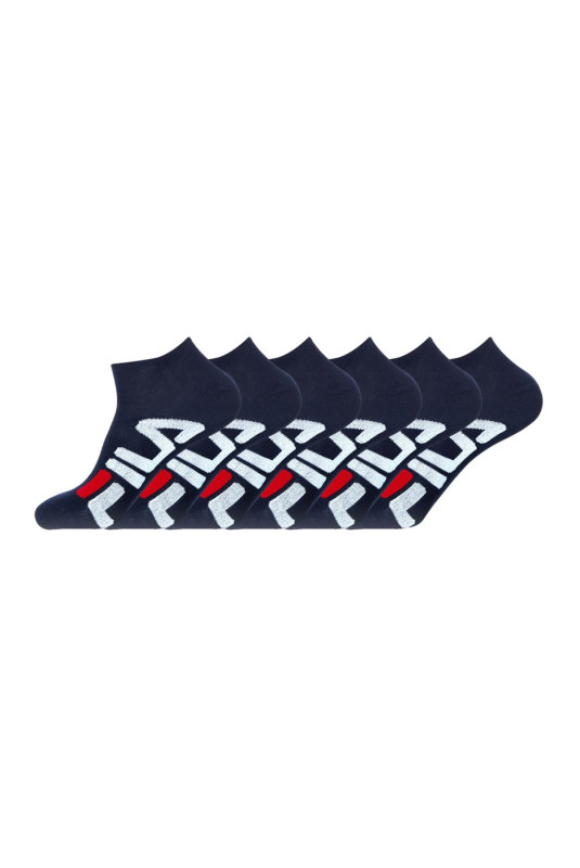 Lot de 6 paires de chaussettes tiges courtes Fila