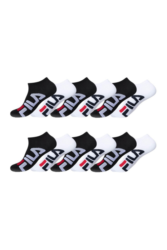 Lot de 12 chaussettes socquettes Fila