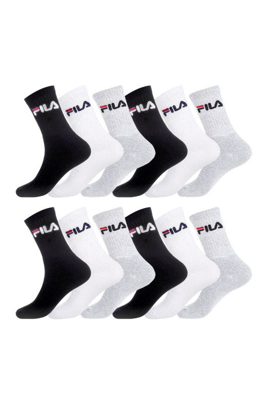 Chaussettes tennis lot de 12 Fila