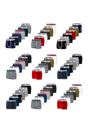 Lot de 6 boxers Homme Fila