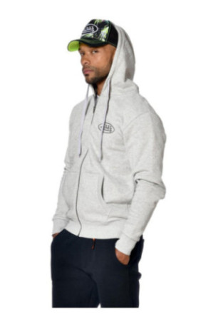 Sweat zippé manches longues
