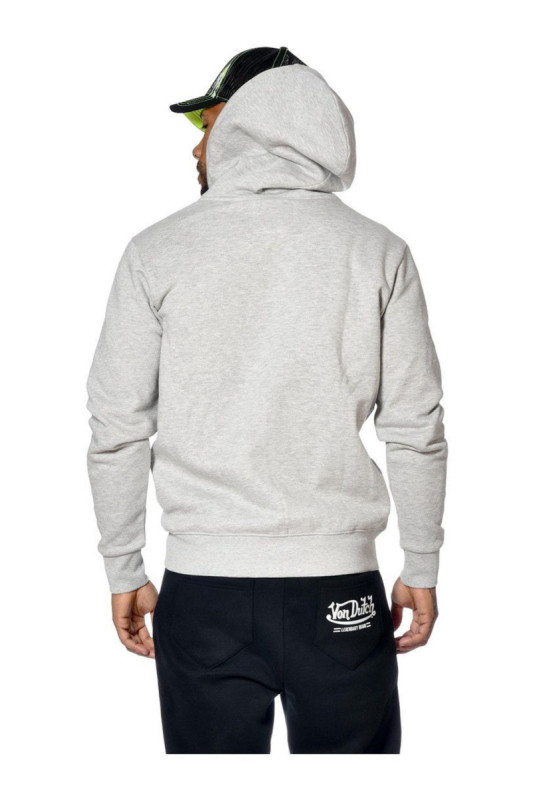 Sweat zippé manches longues