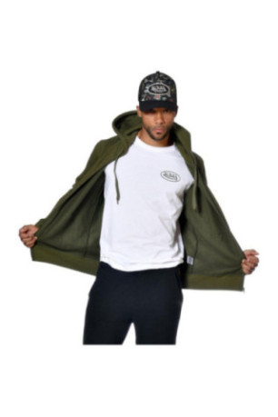 Sweat zippé manches longues
