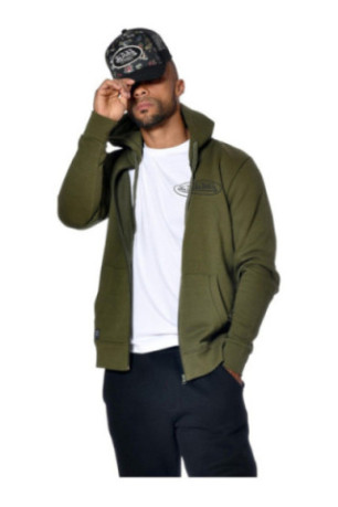 Sweat zippé manches longues