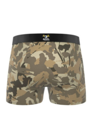 Lot de 4 boxers camouflage et uni