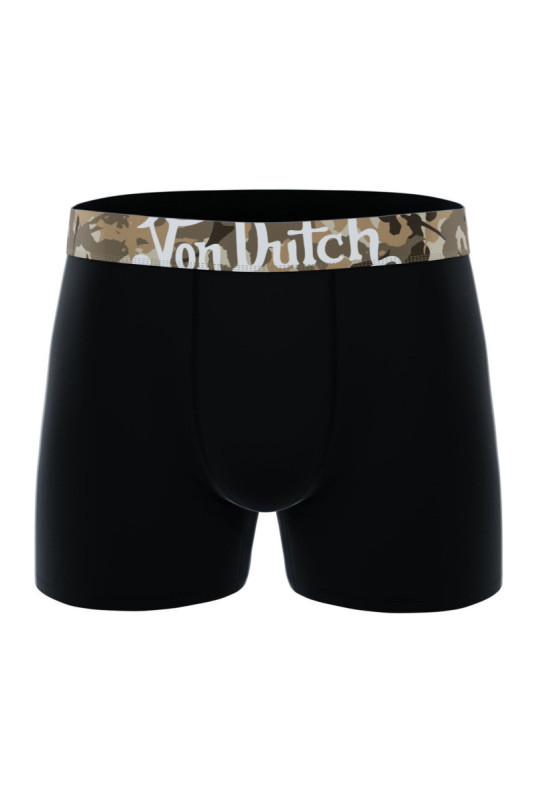 Lot de 4 boxers camouflage et uni