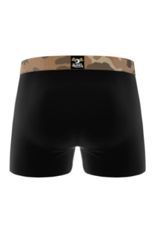 Lot de 4 boxers camouflage et uni