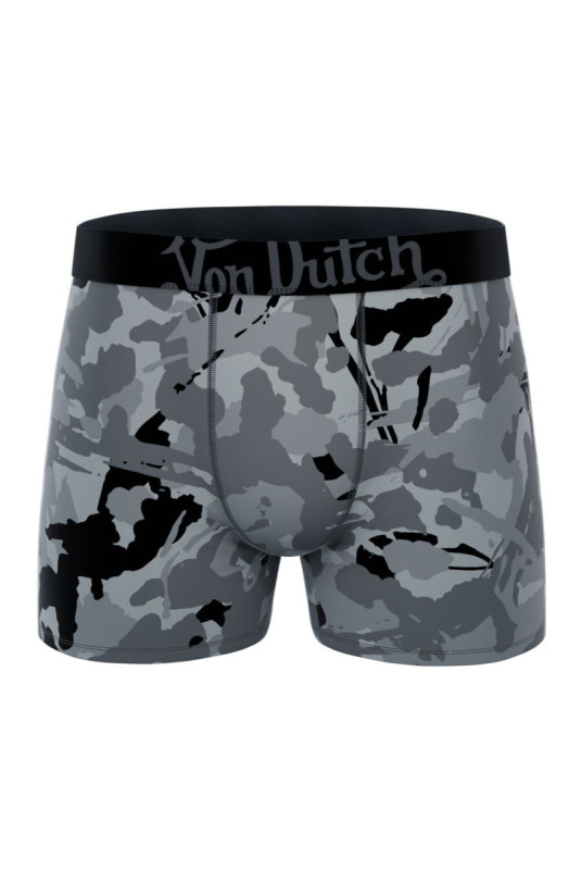 Lot de 4 boxers camouflage et uni