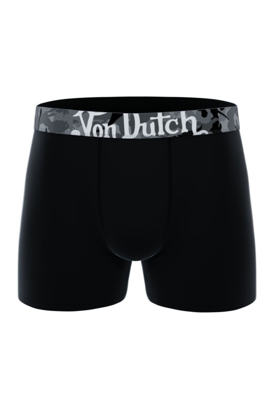 Lot de 4 boxers camouflage et uni