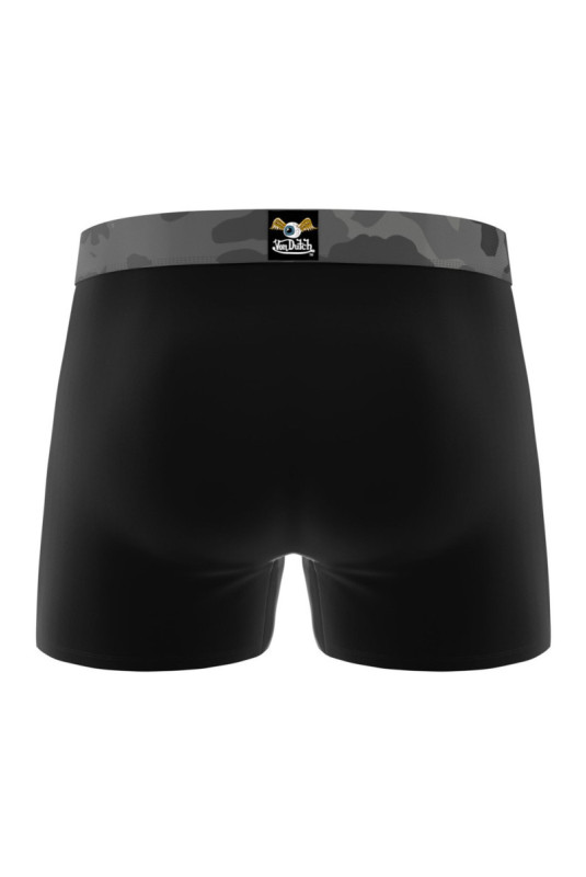 Lot de 4 boxers camouflage et uni