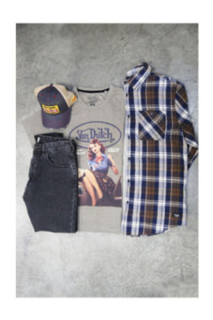 Chemise Tyler manches longues