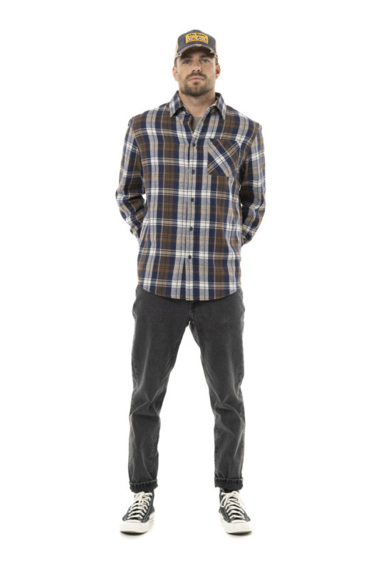 Chemise Tyler manches longues