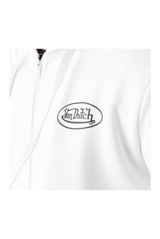 Sweat zippé manches longues