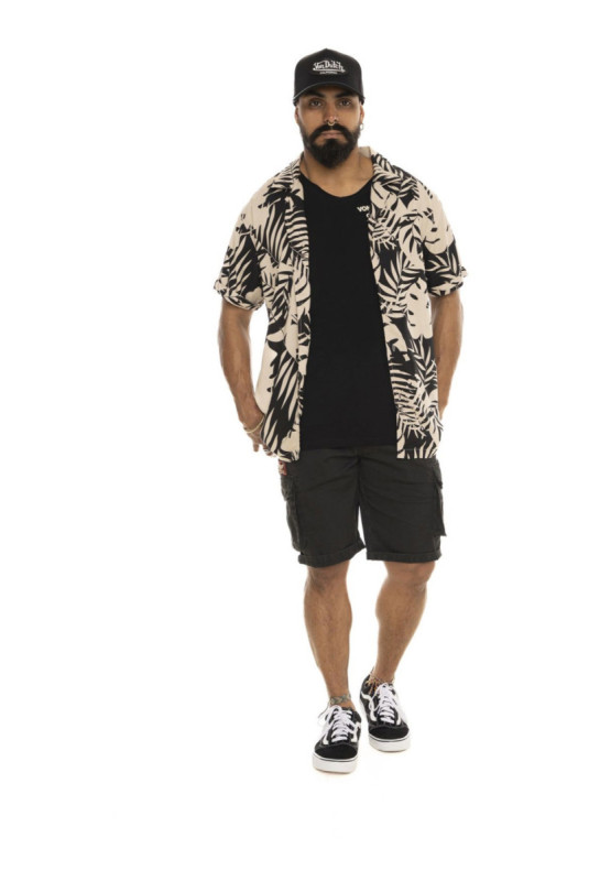 Chemise Palm manches courtes