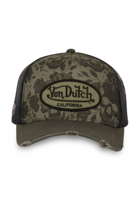 Casquette trucker print