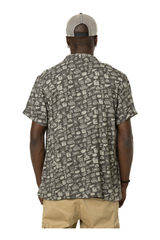 Chemise AOP manches courtes