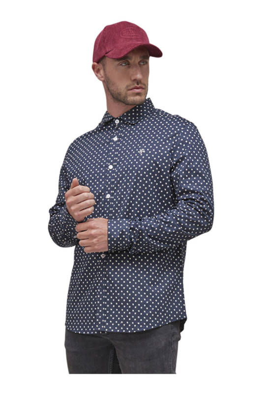 Chemise Leo manches longues
