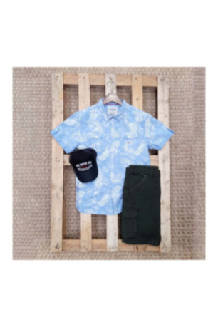 Chemise Tropical manches courtes
