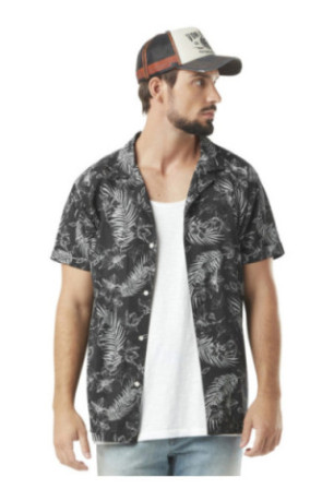 Chemise Tropical Flow manches courtes