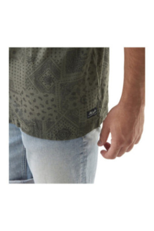 Chemise Paisley manches courtes