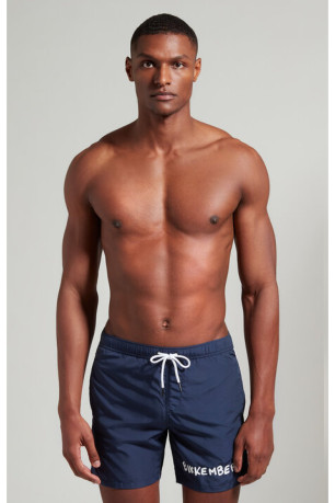 Short de bain print logo Bikkembergs