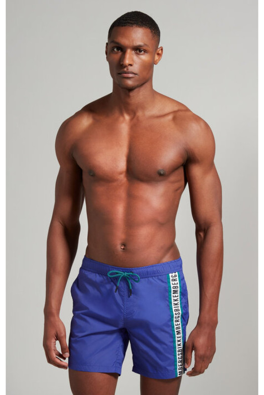 Short de bain bande logo latérale Bikkembergs