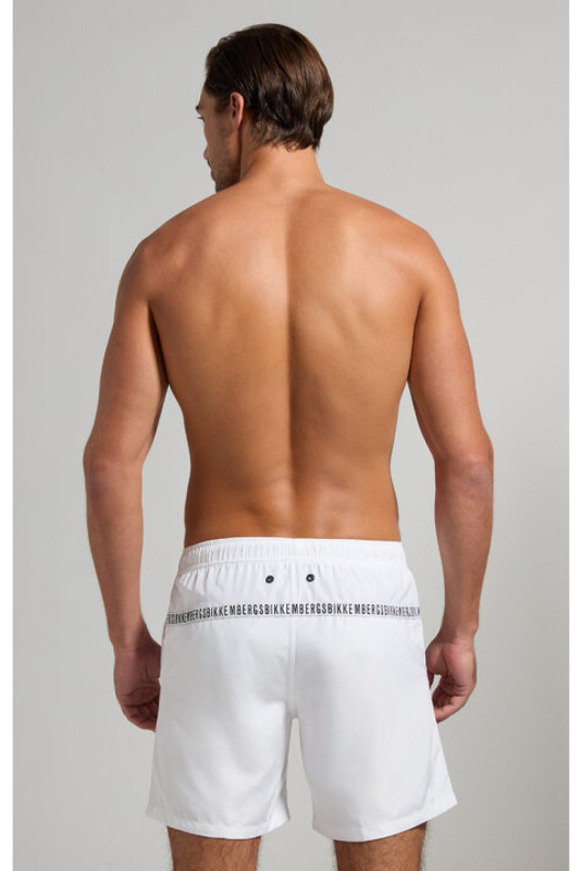Short de bain bande logo Bikkembergs
