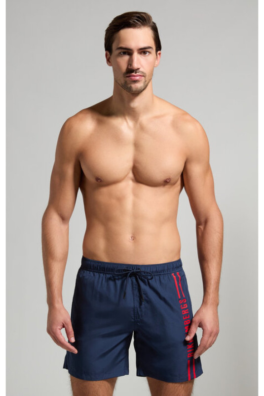 Short de bain print logo latéral Bikkembergs