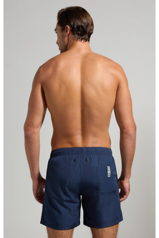 Short de bain print logo latéral Bikkembergs