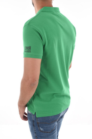 Polo regular 100% coton Cavalli Class