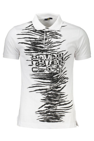 CAVALLI CLASS POLO MANCHES COURTES HOMME BLANC Cavalli Class