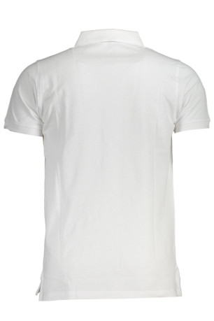 POLO HOMME NORVEGE 1963 BLANC MANCHES COURTES NORWAY 1963