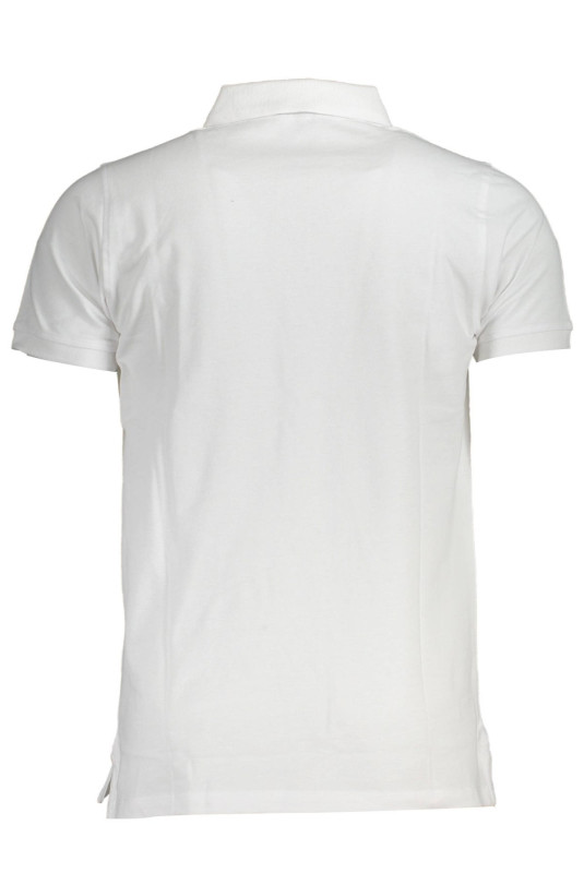 POLO HOMME NORVEGE 1963 BLANC MANCHES COURTES NORWAY 1963
