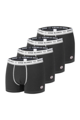 Lot de 4 boxers Classique Serge blanco