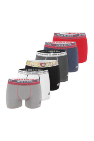 Lot de 16 boxers Pack surprise Serge blanco