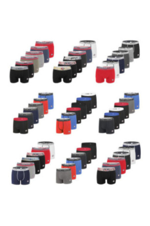 Lot de 16 boxers Pack surprise Serge blanco
