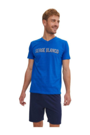 Ensemble de pyjama manches courtes Serge blanco