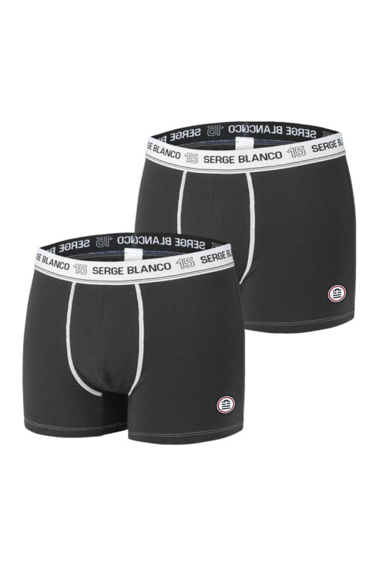 Lot de 2 boxers Serge blanco