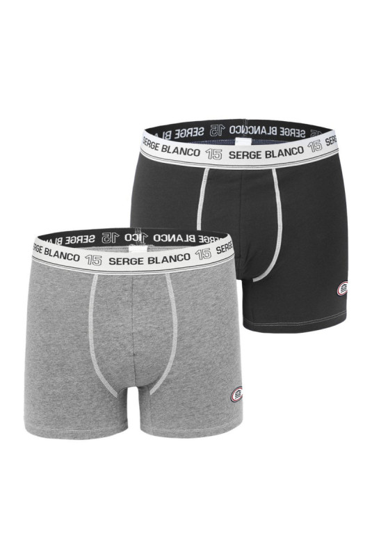 Lot de 2 boxers Serge blanco